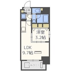 レオンコンフォート北浜の物件間取画像